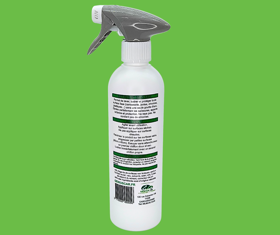Nettoyant sans eau ECOLOGIQUE