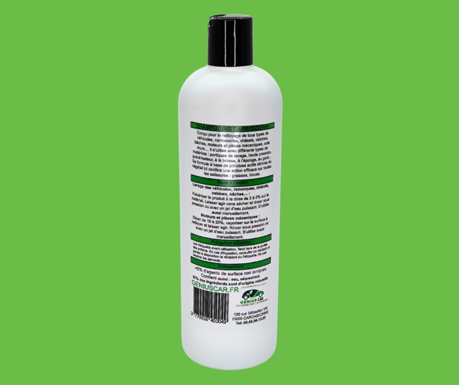 Shampoing carrosserie ECOLOGIQUE