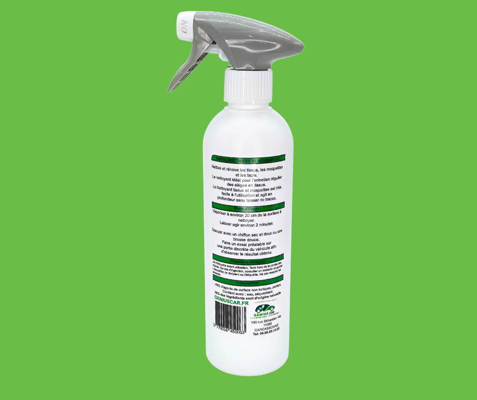 Nettoyant tissu et moquette ECOLOGIQUE